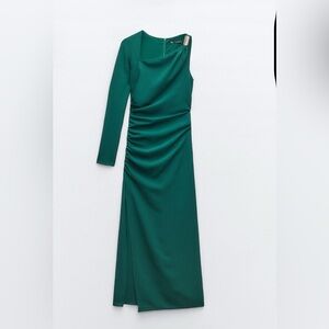 Elegant Green Women's Dress